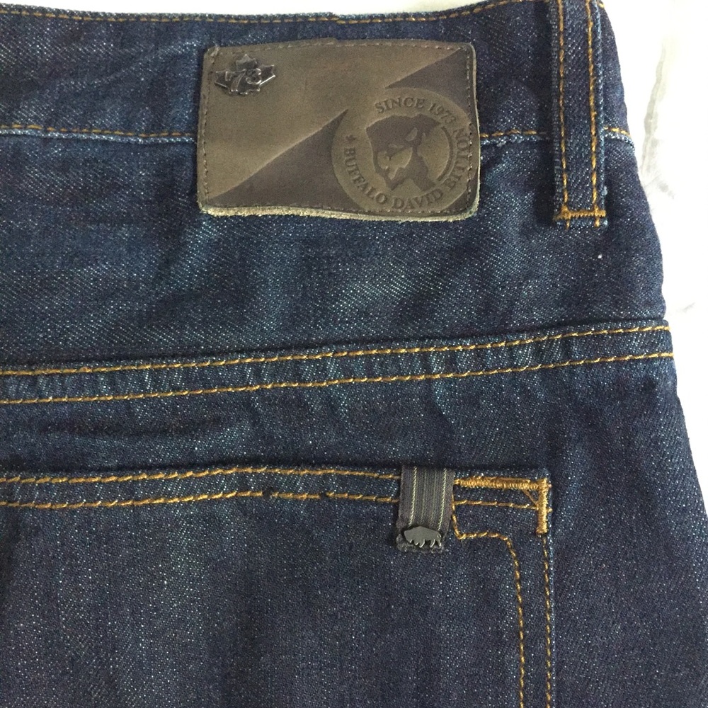 Buffalo David Bitton Six Basic Slim Straight Blue - image 1